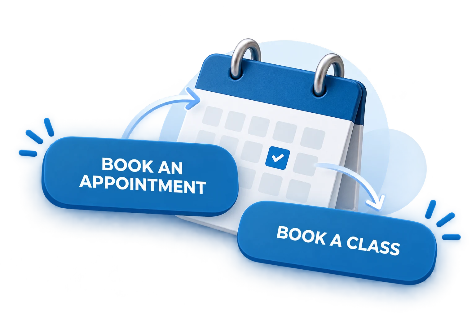 NJD Sports’ separate appointment and class booking routes.